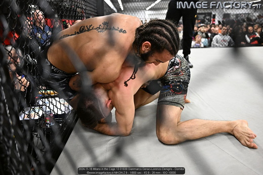 2024-11-16 Milano in the Cage 13 01839 Gianmarco Geraci-Lorenzo Denigris - Domitor